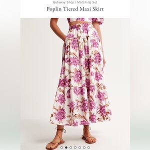 Abercrombie & Fitch Maxi Skirt